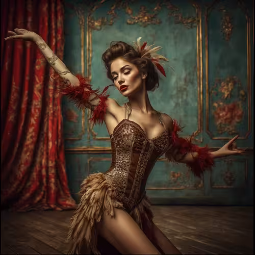 Stage costume and visual performance design