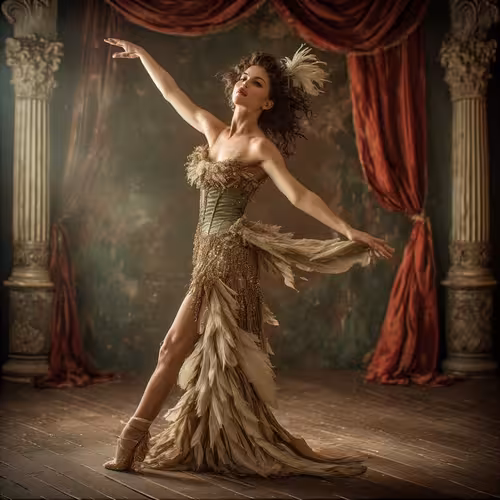 Stage costume and visual performance design