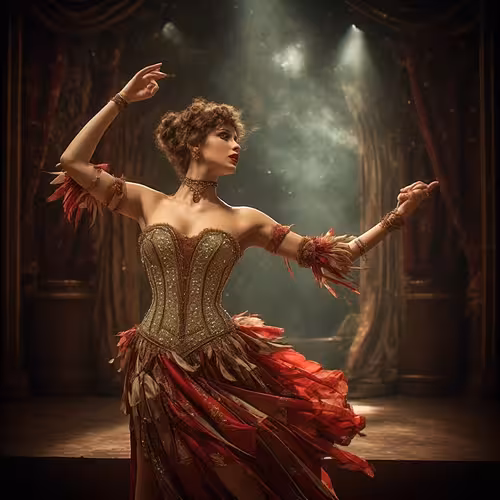 Stage costume and visual performance design